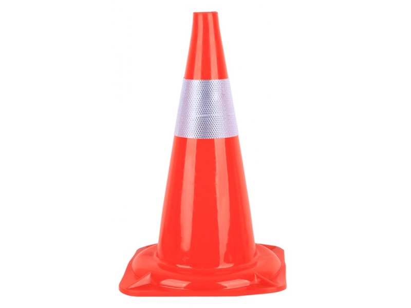 กรวยจราจรสีส้ม รุ่นสะท้อนแสง กรวยจราจรสีส้ม รุ่นสะท้อนแสง