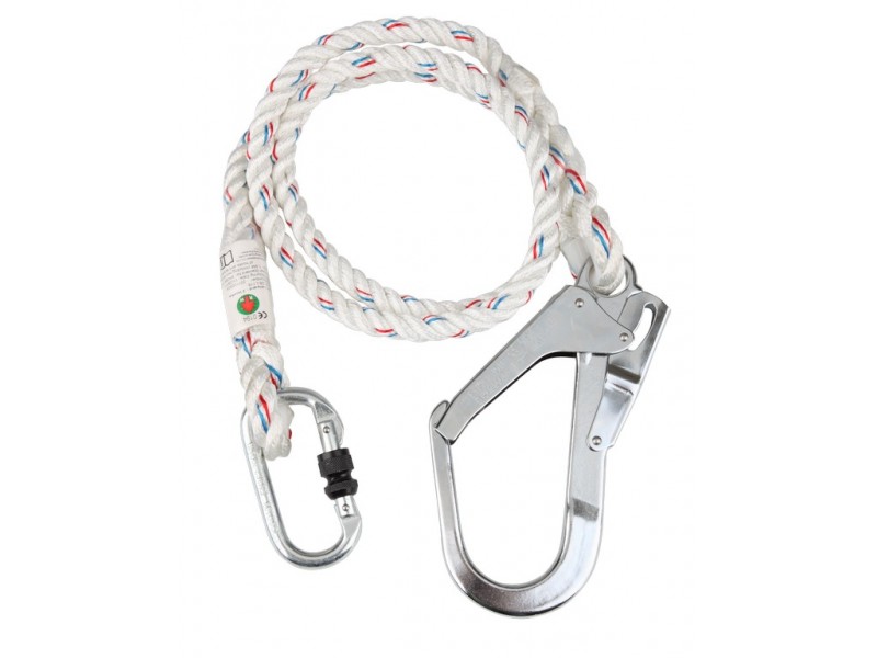 เชือกนิรภัย TW ตรา Red Wood ขอเกี่ยวเหล็กแป๊ป #L-116 ยาว 1.8เมตร เชือกนิรภัย TW ตรา Red Wood ขอเกี่ยวเหล็กแป๊ป #L-116 ยาว 1.8เมตร