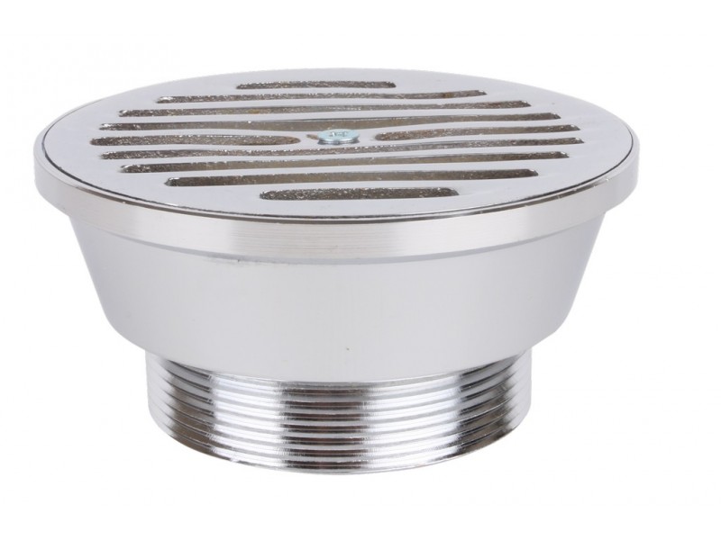 ตะแกรงกันกลิ่นชุบโครเมี่ยม จีน  ทรงกลม ตะแกรงกันกลิ่นชุบโครเมี่ยม จีน  ทรงกลม