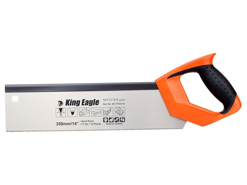 เลื่อยปังตอ ตรา King Eagle ฟันละเอียด ด้ามปืน เลื่อยปังตอ ตรา King Eagle ฟันละเอียด ด้ามปืน