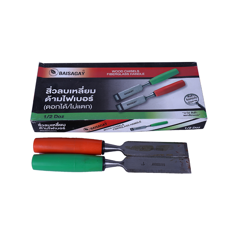 สิ่วลบเหลี่ยม (ด้ามไฟเบอร์) ตอกได้ ไม่แตก META 192120 สิ่วลบเหลี่ยม (ด้ามไฟเบอร์) ตอกได้ ไม่แตก META 192120