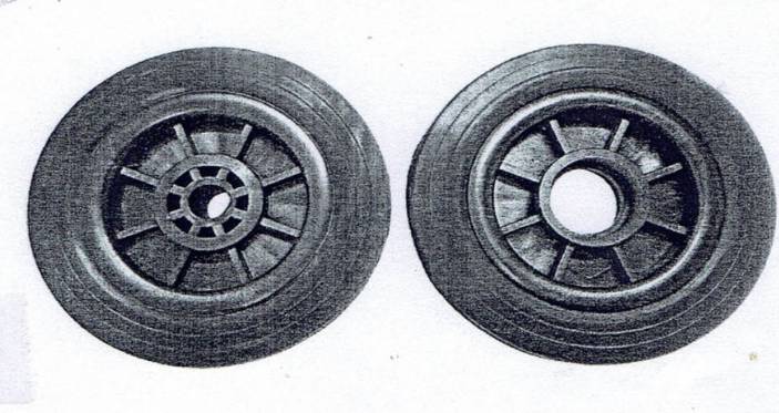 ล้อแม็กไฟเบอร์ (ลูกรถเข็น) 8 นิ้ว ตราเสือลอดห่วง ล้อแม็กไฟเบอร์ (ลูกรถเข็น) 8 นิ้ว ตราเสือลอดห่วง