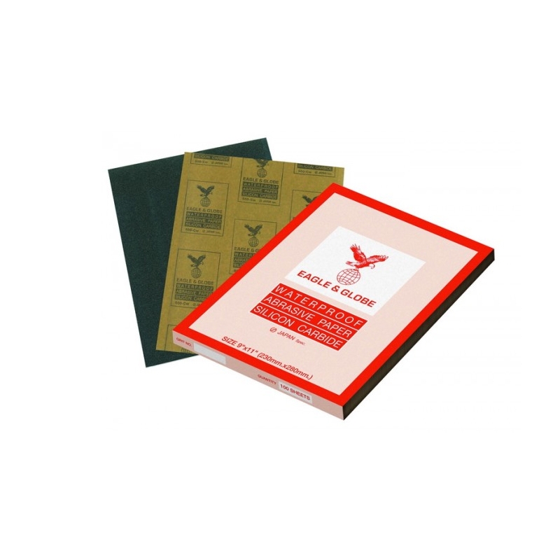 กระดาษทรายน้ำตรานกอินทรีย์NO.1000 (011840) 100 ใบ กระดาษทรายน้ำตรานกอินทรีย์NO.1000 (011840) 100 ใบ