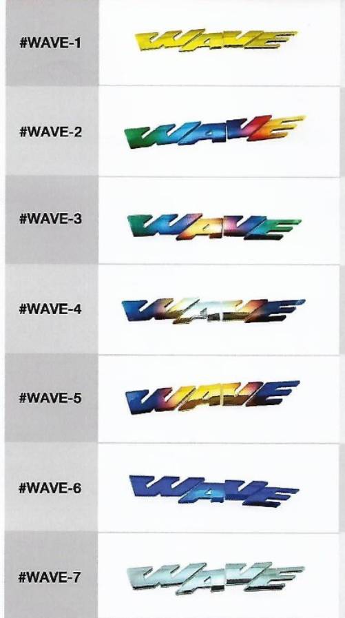 โลโก้แต่ง Wave (L+R) โลโก้แต่ง Wave (L+R)