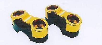 ปะกับตุ๊กตาแฮนด์ CNC 22.2 mm. Msx-125/PCX/Zoomer-X/น็อตสแตนเลส ปะกับตุ๊กตาแฮนด์ CNC 22.2 mm. Msx-125/PCX/Zoomer-X/น็อตสแตนเลส