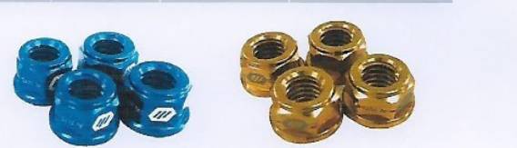 น็อตยึดสเตอร์หลัง CNC Msx-125/Msx-125 SF(M.8x1.25)AL7075 Moritech น็อตยึดสเตอร์หลัง CNC Msx-125/Msx-125 SF(M.8x1.25)AL7075 Moritech
