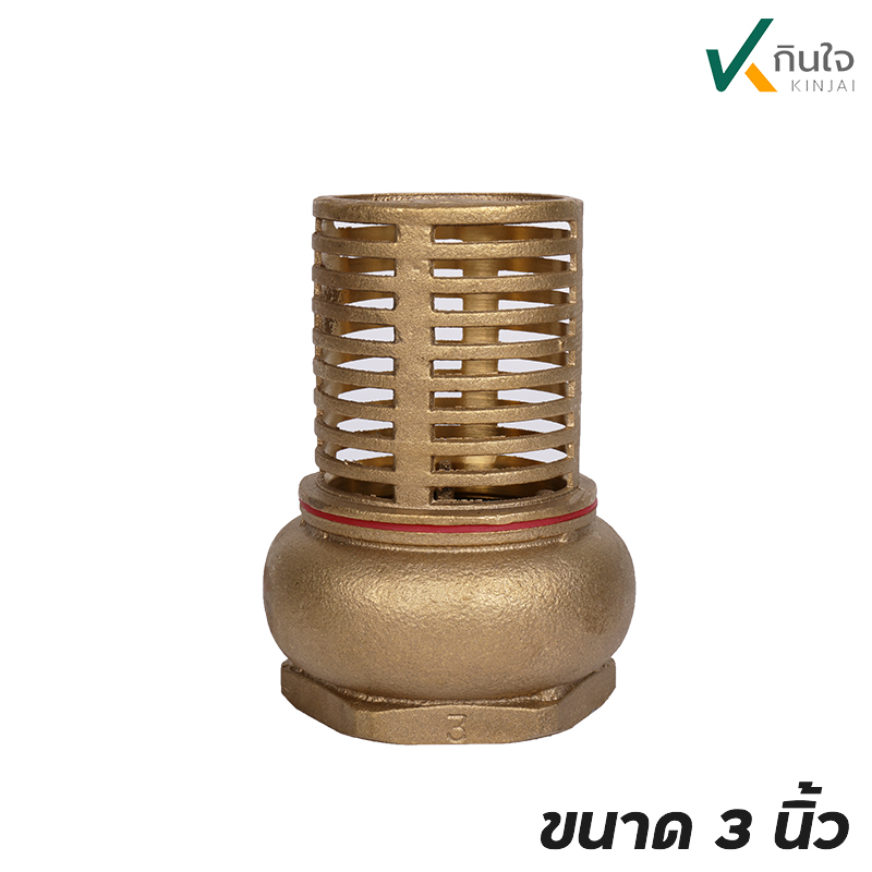 ฟุตวาล์วน้ำเต้าทองเหลืองแท้ อิตาลี (D) ขนาด 3 นิ้ว ฟุตวาล์วน้ำเต้าทองเหลืองแท้ อิตาลี (D) ขนาด 3 นิ้ว