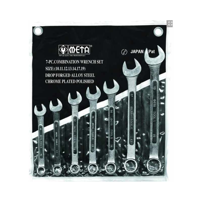 ประแจปากตายข้าง/แหวนข้าง META แบบชุด #111320-111341 ประแจปากตายข้าง/แหวนข้าง META แบบชุด #111320-111341