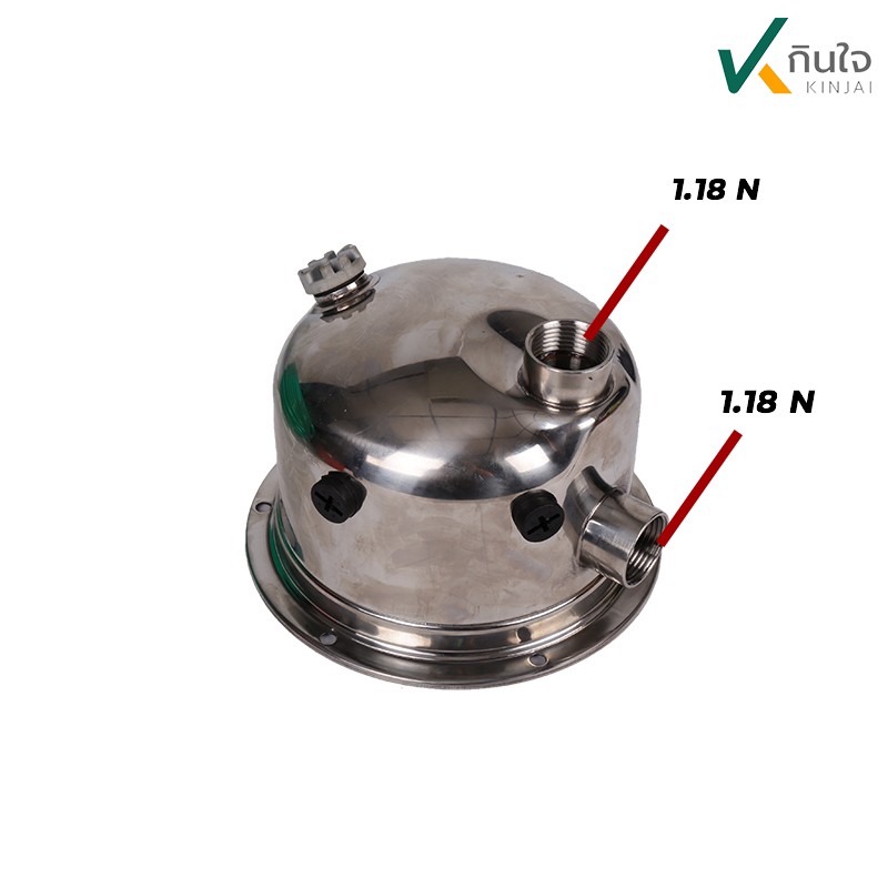 อะไหล่ปั๊มเจทหัว STL - LG175 แท้  เฉพาะ หัวสแตนเลสหน้าแปลนน้ำเข่า-ออก  (ใช้กับมอเตอร์ 1 แรงได้ทุกยีห อะไหล่ปั๊มเจทหัว STL - LG175 แท้  เฉพาะ หัวสแตนเลสหน้าแปลนน้ำเข่า-ออก  (ใช้กับมอเตอร์ 1 แรงได้ทุกยีห