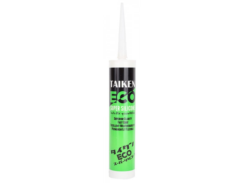 ซิลิโคน TAIKEN ECO # สีใส-ขาว-ดำ-อลูมิเนียม ราคาต่อ 1กล่อง กล่องละ 25 หลอด ซิลิโคน TAIKEN ECO # สีใส-ขาว-ดำ-อลูมิเนียม ราคาต่อ 1กล่อง กล่องละ 25 หลอด