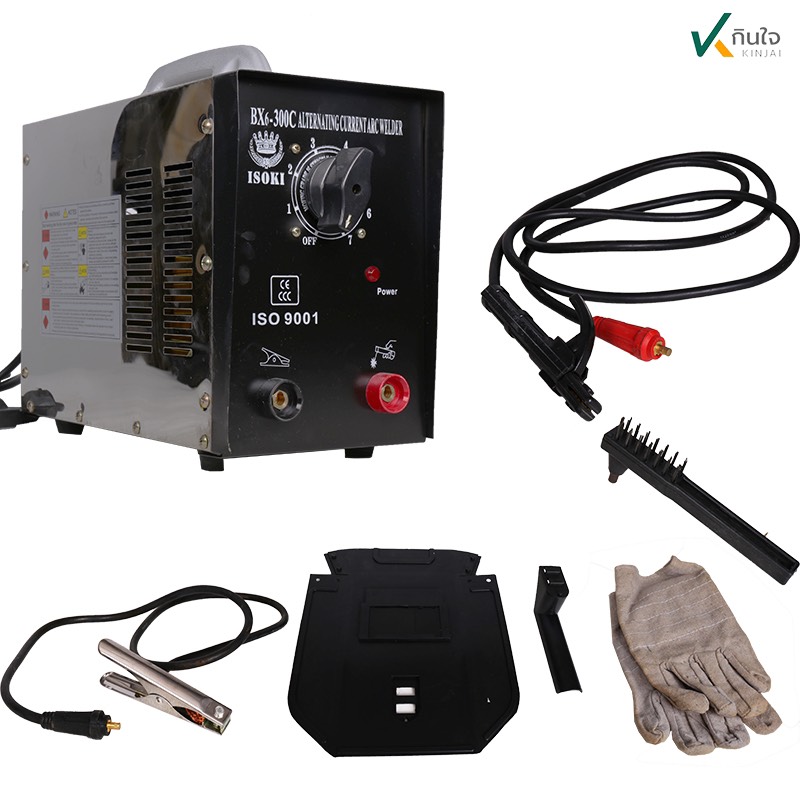 ตู้เชื่อมไฟฟ้า AC ARC BX6-C 300 A รุ่นงานหนัก ยี่ห้อ HIER ลวดทองแดงแท้ 100% Japan technology ตู้เชื่อมไฟฟ้า AC ARC BX6-C 300 A รุ่นงานหนัก ยี่ห้อ HIER ลวดทองแดงแท้ 100% Japan technology