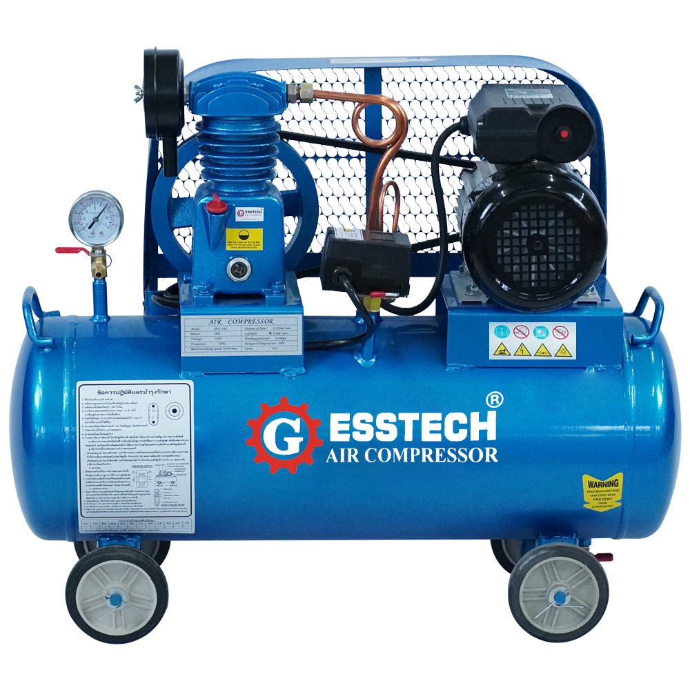 ปั๊มลม GT 36 ลิตร มอเตอร์ 1 แรงรอบเร็ว ปั๊มลม GT 36 ลิตร มอเตอร์ 1 แรงรอบเร็ว