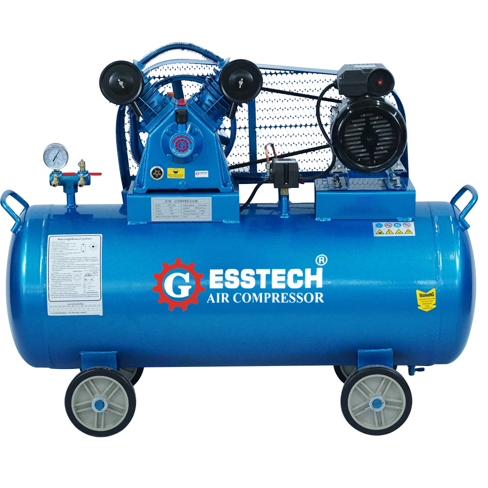 ปั๊มลม GT 100 ลิตร มอเตอร์ 3 แรงม้า รอบเร็ว ปั๊มลม GT 100 ลิตร มอเตอร์ 3 แรงม้า รอบเร็ว