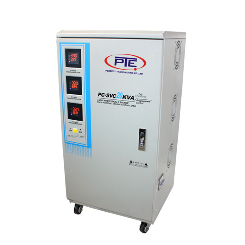 เครื่องรักษาระดับแรงดันไฟอัตโนมัติ : PC-SVC 20KVA 3Phase สอบถามราคาก่อนสั่งซื้อ เครื่องรักษาระดับแรงดันไฟอัตโนมัติ : PC-SVC 20KVA 3Phase สอบถามราคาก่อนสั่งซื้อ