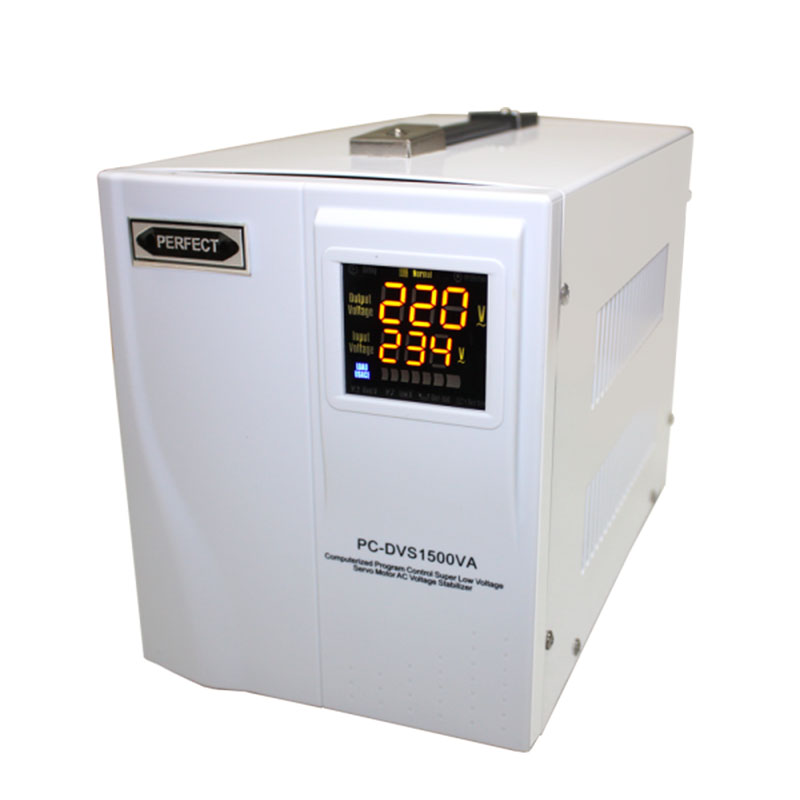 เครื่องรักษาระดับแรงดันไฟอัตโนมัติ : PC-SVC 1500VA เครื่องรักษาระดับแรงดันไฟอัตโนมัติ : PC-SVC 1500VA