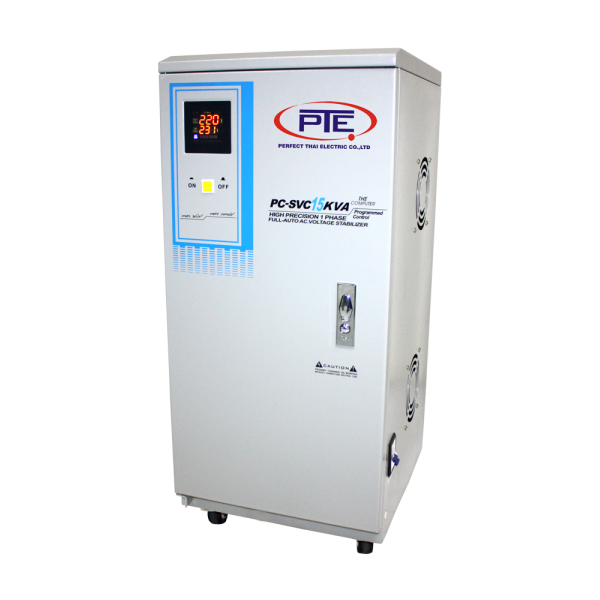เครื่องรักษาระดับแรงดันไฟอัตโนมัติ : PC-SVC 15KVA 1Phase สอบถามราคาก่อนสั่งซื้อ เครื่องรักษาระดับแรงดันไฟอัตโนมัติ : PC-SVC 15KVA 1Phase สอบถามราคาก่อนสั่งซื้อ