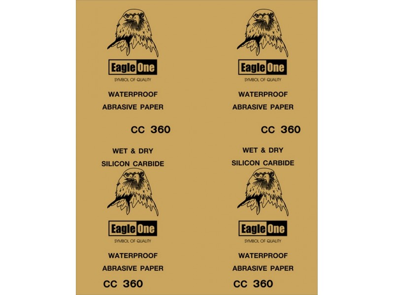 กระดาษทรายน้ำ ตรา Eagle One กระดาษทรายน้ำ ตรา Eagle One