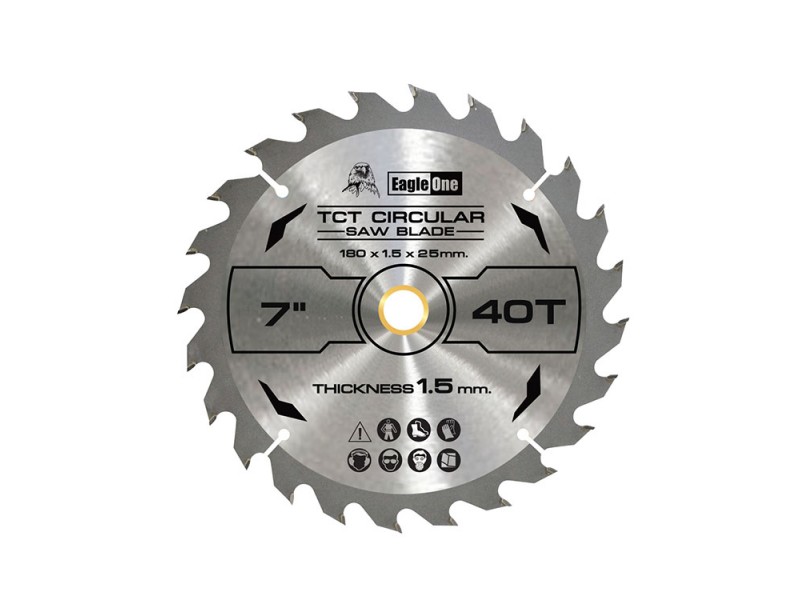 ใบเลื่อยวงเดือน Eagle One บางพิเศษ 1.5 mm ใบเลื่อยวงเดือน Eagle One บางพิเศษ 1.5 mm