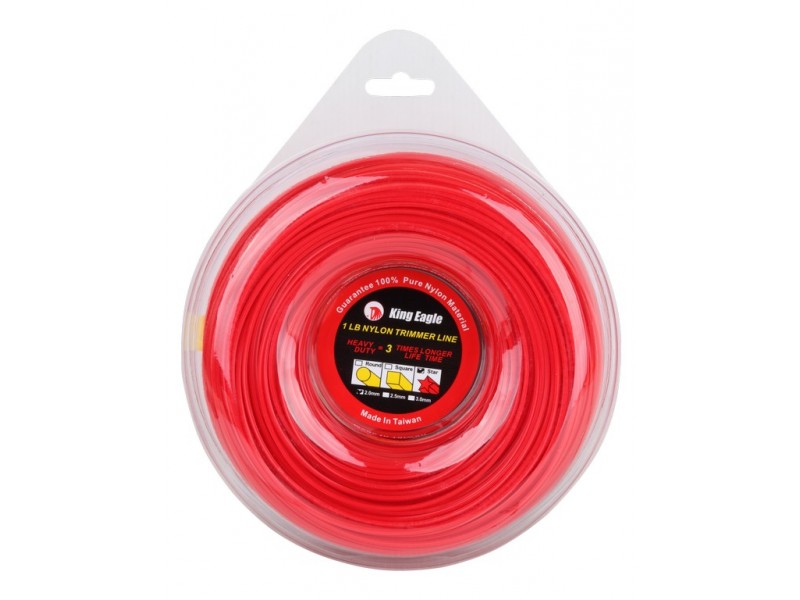 สายเอ็นตัดหญ้า King Eagle เส้นรูปดาว  น้ำหนัก 1 ปอนด์ สายเอ็นตัดหญ้า King Eagle เส้นรูปดาว  น้ำหนัก 1 ปอนด์