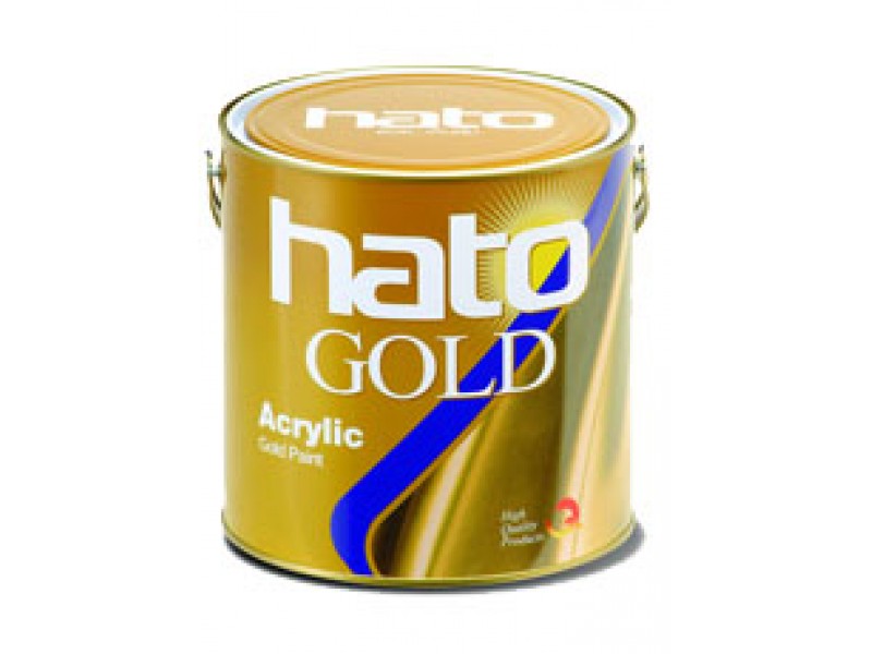 สีทองคำ ตรา HATO สีอเมริกา # AG-444 สีทองคำ ตรา HATO สีอเมริกา # AG-444