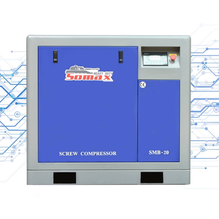 ปั๊มลมสกรู 20 แรงม้า รุ่น SMB-20 ปั๊มลมสกรู 20 แรงม้า รุ่น SMB-20