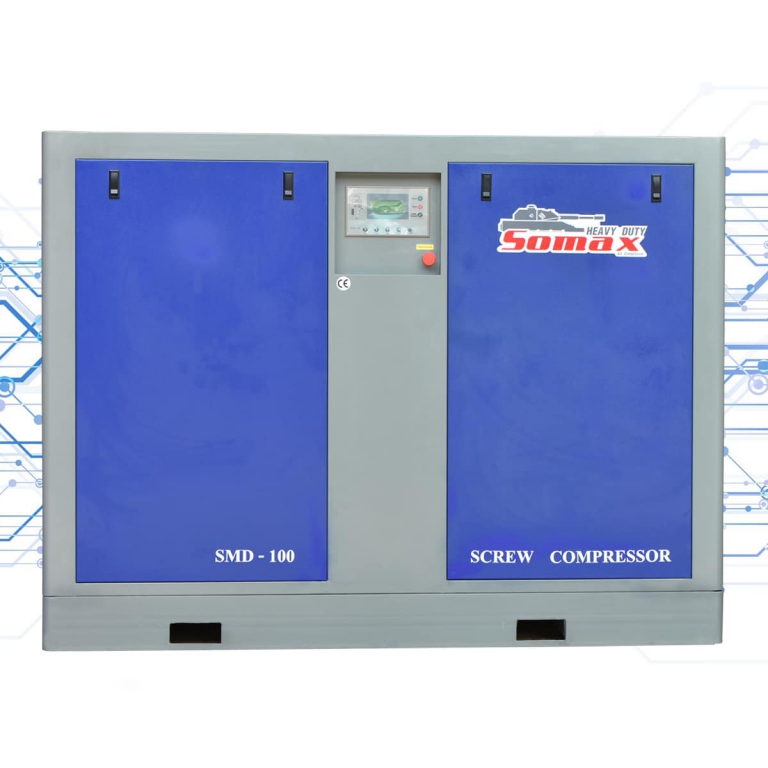 ปั๊มลมสกรู 100 แรงม้า รุ่น SMD-100 ปั๊มลมสกรู 100 แรงม้า รุ่น SMD-100