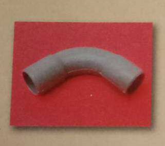 ข้อโค้งบาง PVC สีเทา ตราเสือ ข้อโค้งบาง PVC สีเทา ตราเสือ