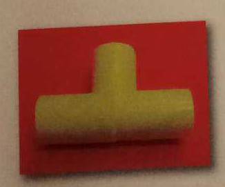 3ทางบาง PVC สีเหลือง ตราเสือ 3ทางบาง PVC สีเหลือง ตราเสือ