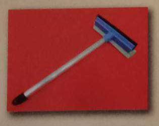 แปรงเช็ดกระจก ตราเสือ 8\'\'x 40ซม. แปรงเช็ดกระจก ตราเสือ 8\'\'x 40ซม.