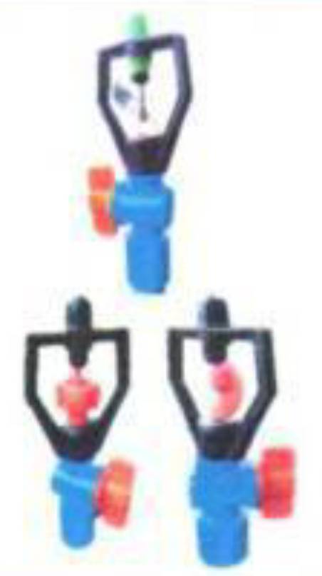 สปริงเกอร์หมุนรอบตัวพร้อมวาลว์หรี่ 3/4 PVC สปริงเกอร์หมุนรอบตัวพร้อมวาลว์หรี่ 3/4 PVC