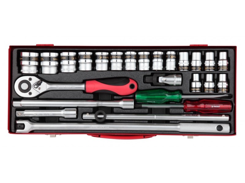 บล็อคชุด TW ตรา King Eagle 26 ตัวชุด 12 เหลี่ยม ราคาต่อ 1 ชุด บล็อคชุด TW ตรา King Eagle 26 ตัวชุด 12 เหลี่ยม ราคาต่อ 1 ชุด