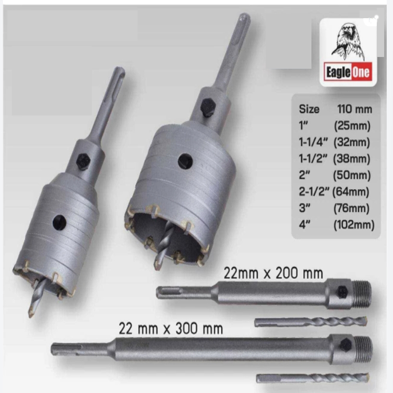 โฮซอเจาะปูน ฟันคาร์ไบย์ 1 ตัว โฮซอเจาะปูน ฟันคาร์ไบย์ 1 ตัว
