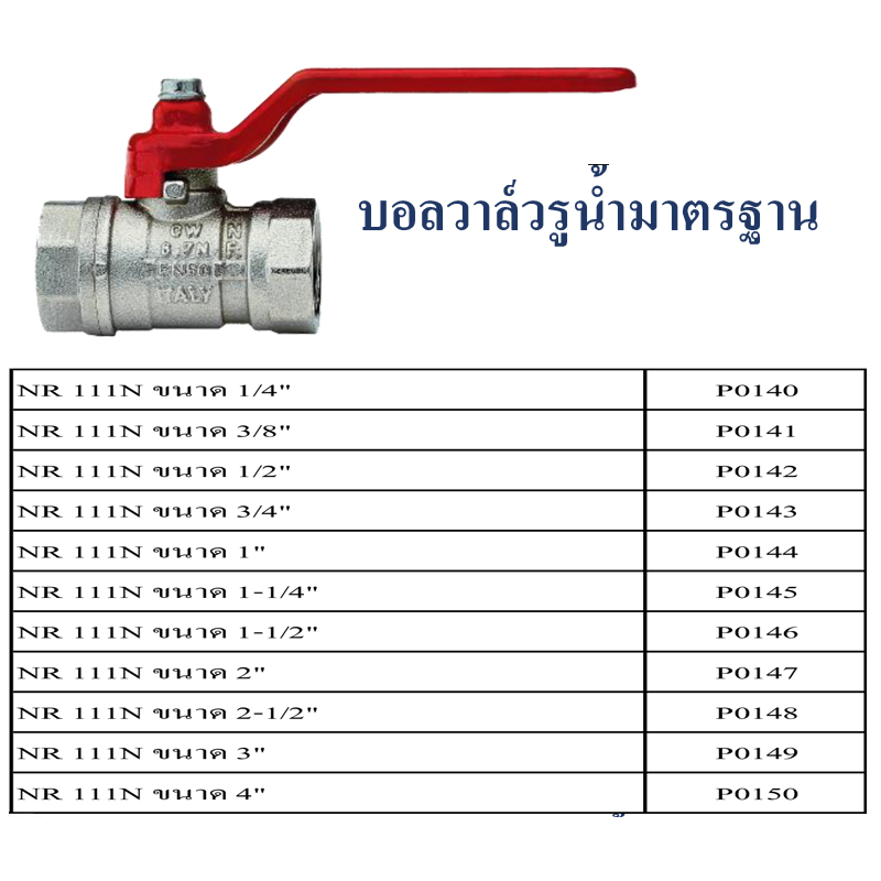 บอลวาล์วรูน้ำมาตรฐาน มีหลายขนาด ราคาขายต่อกล่อง สินค้าได้ตามรูป บอลวาล์วรูน้ำมาตรฐาน มีหลายขนาด ราคาขายต่อกล่อง สินค้าได้ตามรูป
