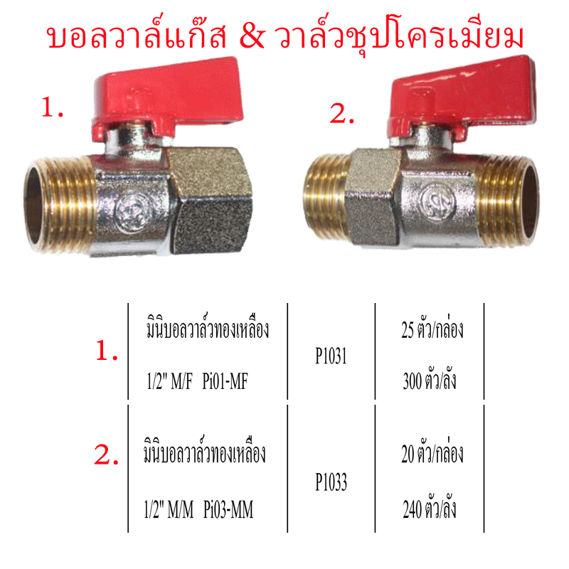 มินิบอลวาล์วทองเหลือง ราคาขายต่อกล่อง สินค้าได้ตามรูป มินิบอลวาล์วทองเหลือง ราคาขายต่อกล่อง สินค้าได้ตามรูป