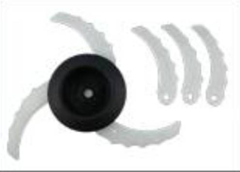 จานเอ็นตัดหญ้าพร้อมใบมีด D216 ตรา นิ้วเพชร จานเอ็นตัดหญ้าพร้อมใบมีด D216 ตรา นิ้วเพชร