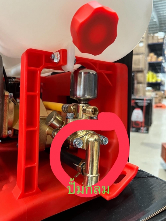 เครื่องพ่นยาสะพายหลัง 25 ลิตร หัวพ่นยาTURBO น้ำยาลง1ทางพร้อมหม้อลม แบบปั๊มกลม เครื่องพ่นยาสะพายหลัง 25 ลิตร หัวพ่นยาTURBO น้ำยาลง1ทางพร้อมหม้อลม แบบปั๊มกลม
