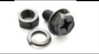 ชุดสกรูน็อตยืดใบมีด 6x11 mm.ชุบแข็ง ตราดอกบัว ชุดสกรูน็อตยืดใบมีด 6x11 mm.ชุบแข็ง ตราดอกบัว