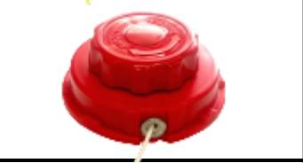 กระปุกเอ็นตัดหญ้า ตรา KENDO เกลียวหยาบ สีแดง กระปุกเอ็นตัดหญ้า ตรา KENDO เกลียวหยาบ สีแดง