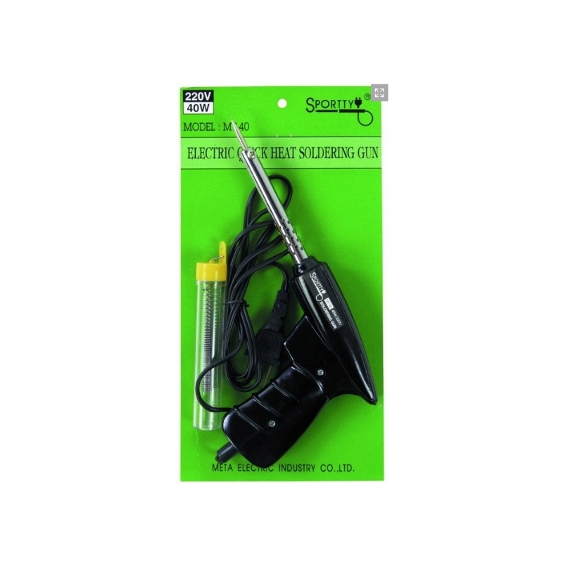 หัวแร้งไฟฟ้าปืน Sporty MT.40 W.(ตะกั่ว) #200360 หัวแร้งไฟฟ้าปืน Sporty MT.40 W.(ตะกั่ว) #200360