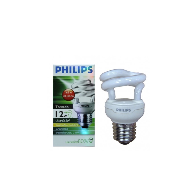 Philips Tornado หลอดประหยัดไฟ ทอร์นาโด ฟิลิปส์ Philips Tornado หลอดประหยัดไฟ ทอร์นาโด ฟิลิปส์