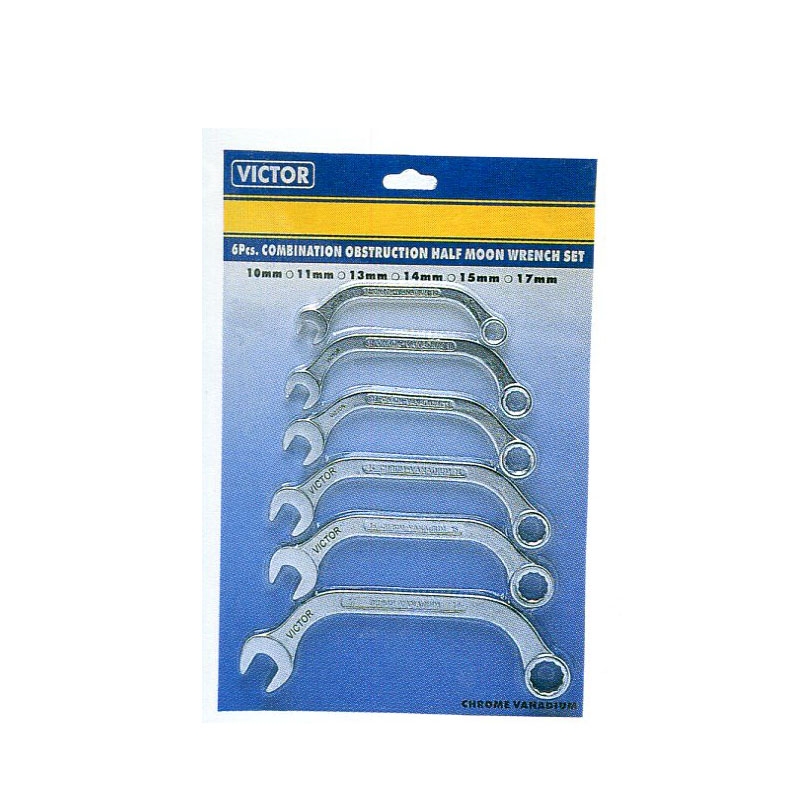 แหวนข้างปากตายโค้งแบบ 6 ตัวชุด (VICTOR) แหวนข้างปากตายโค้งแบบ 6 ตัวชุด (VICTOR)