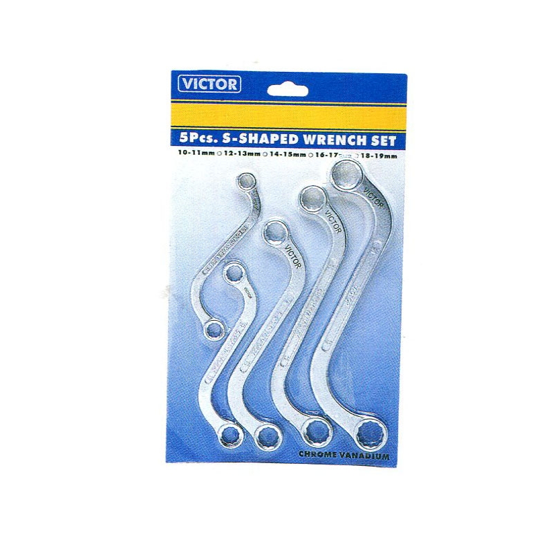 แหวนโค้งตัว S แบบ 5 ตัวชุด (VICTOR) แหวนโค้งตัว S แบบ 5 ตัวชุด (VICTOR)