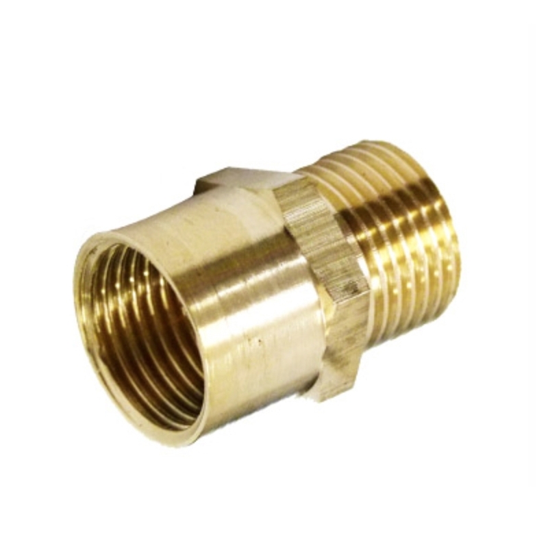 ต่อตรงเกลียวนอก-ใน ทองเหลือง  DIAMOND FINGER ต่อตรงเกลียวนอก-ใน ทองเหลือง  DIAMOND FINGER