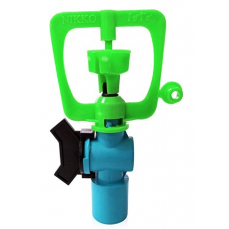 สปริงเกอร์ NIKKO 2 in 1 + วาล์ว PVC (มีติ่ง) สปริงเกอร์ NIKKO 2 in 1 + วาล์ว PVC (มีติ่ง)