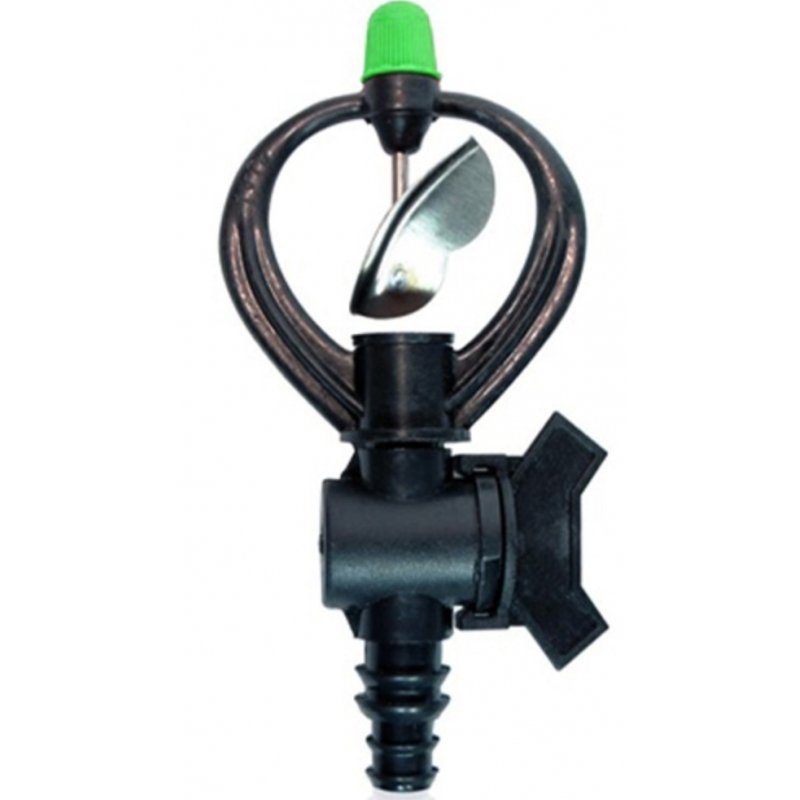 สปริงเกอร์ ใบสแตนเลส หมุนรอบตัว + วาล์ว PE สปริงเกอร์ ใบสแตนเลส หมุนรอบตัว + วาล์ว PE