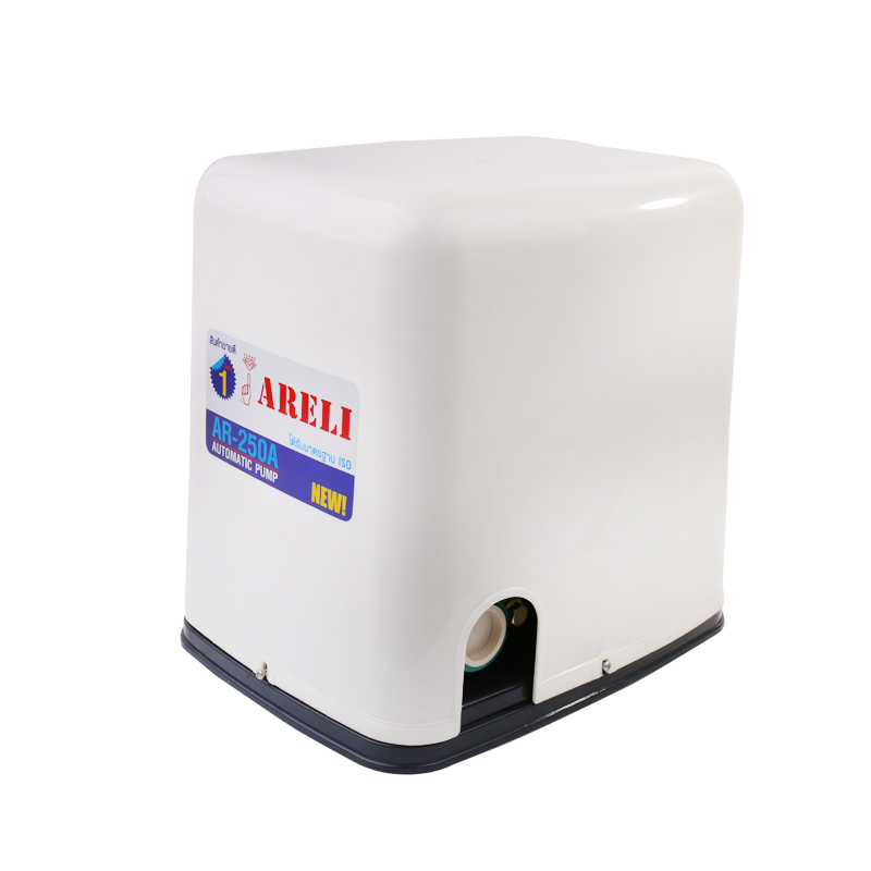 ปั๊มน้ำอัตโนมัติ 1 นิ้ว 250วัตต์ พร้อมฝาครอบ ยี่ห้อ ARELI ปั๊มน้ำอัตโนมัติ 1 นิ้ว 250วัตต์ พร้อมฝาครอบ ยี่ห้อ ARELI