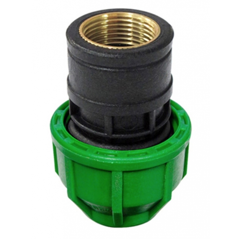 ต่อตรง เกลียวในทองเหลือง สวมล็อค PE ต่อตรง เกลียวในทองเหลือง สวมล็อค PE