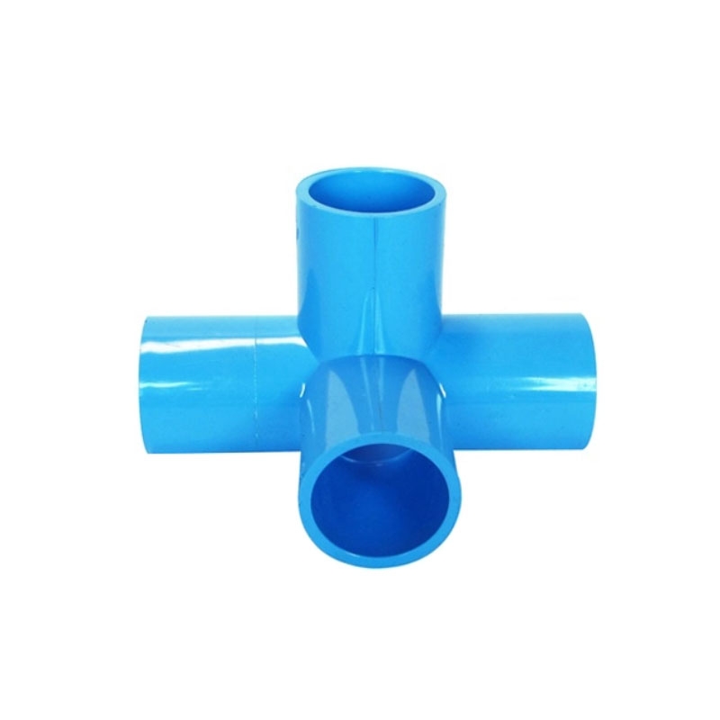 สี่ทางตั้งฉาก PVC อย่างหนา (ตรามือ) สี่ทางตั้งฉาก PVC อย่างหนา (ตรามือ)