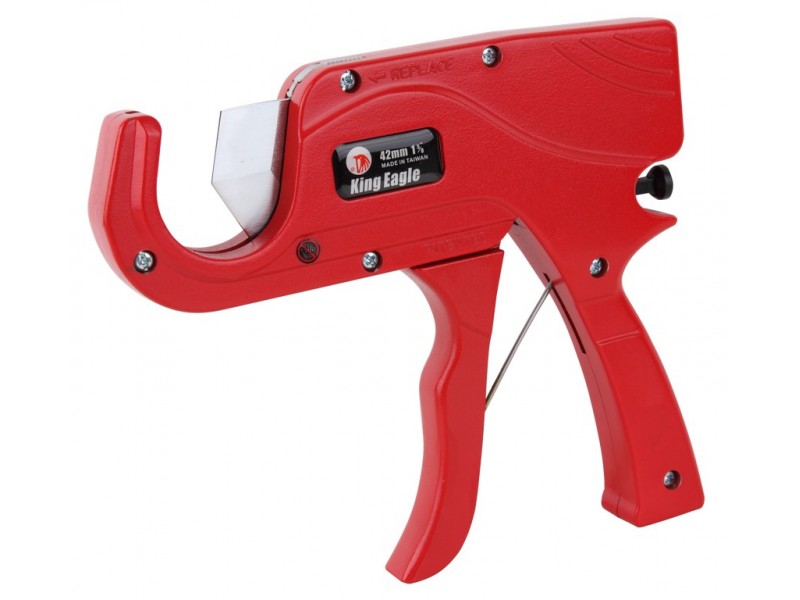 กรรไกรตัดท่อ PVC TW ตรา King Eagle รุ่นด้ามปืน KEM-642 กรรไกรตัดท่อ PVC TW ตรา King Eagle รุ่นด้ามปืน KEM-642