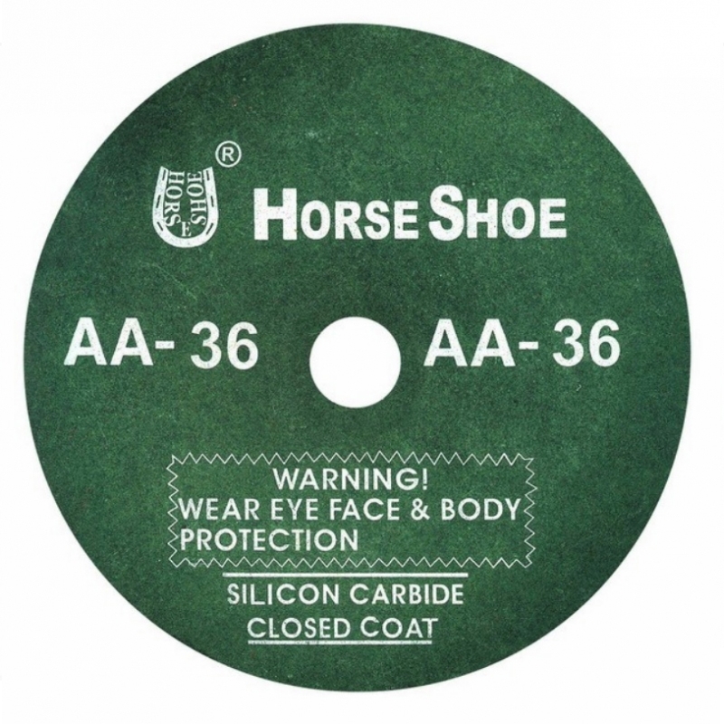 กระดาษทรายกลม HORSE SHOE ขนาด 7\